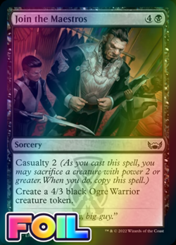 x1 Join the Maestros SNC MTG 85/281 FOIL COMMON M/NM 1x - Image 1