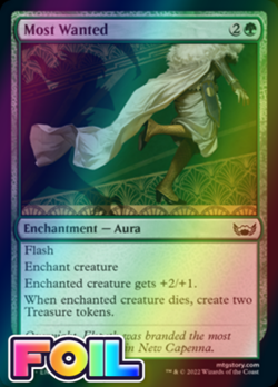 x1 Most Wanted SNC MTG 153/281 FOIL COMMON M/NM 1x - Image 1