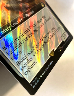 MTG Astrid Peth *EXTENDED ART SURGE FOIL* Doctor Who 0925 NM - Image 2