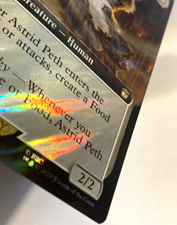 MTG Astrid Peth *EXTENDED ART SURGE FOIL* Doctor Who 0925 NM - Image 3