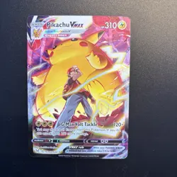 Pokemon TCG Pikachu Vmax Tg 17/30 NM Lost Origin Trainer Gallery - Image 1