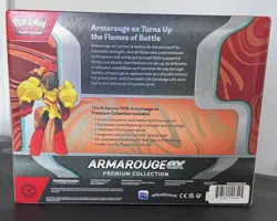 Pokemon Armarouge EX Premium Collection Box New Factory Sealed - Image 2