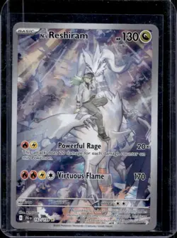 2025 Pokemon Journey Together N's Reshiram #167/159 - Image 1