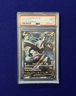 PSA 9 Lugia V #186 SWSH Silver Tempest 2022 Pokemon MINT - Image 1