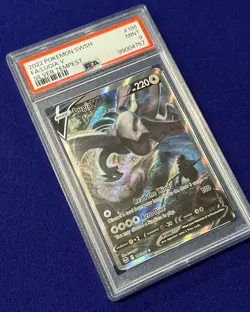 PSA 9 Lugia V #186 SWSH Silver Tempest 2022 Pokemon MINT - Image 2