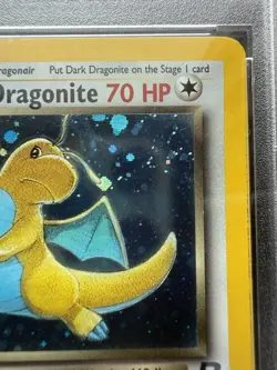Pokemon 2000 Team Rocket Dark Dragonite Holo Rare 5/82 PSA 8 NM-MT Near Mint - Image 4