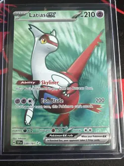 Pokemon TCG Latias EX 220/191 PSA 10 Sv08: Surging Sparks Holo 2024 - Image 1