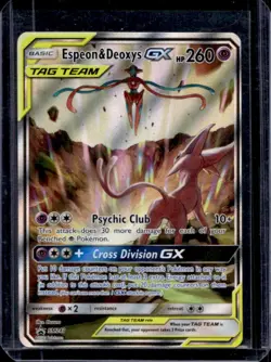 2016-19 Pokemon SM Black Star Promos Espeon & Deoxys Jumbo #SM240 - Image 1