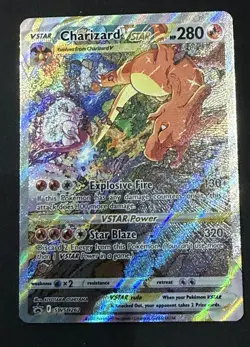 Charizard VStar SWSH262 Sword & Shield Black Star Promo 🔥 Pokemon Holo - Image 1