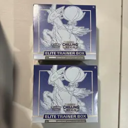 Chilling Reign ETB Ice Rider Calyrex Elite Trainer Box Sealed **READ** - Image 1