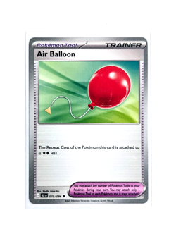 Air Balloon 079/086 Uncommon Regular Black Bolt POKEMON TCG S&V BLK EN NM/M - Image 1