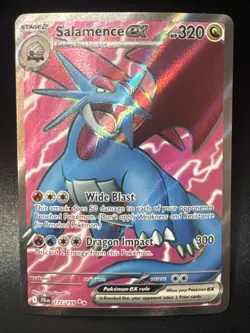 Pokemon Salamence EX 177/159 Journey Together Ultra Rare NM Same Day Ship #7 - Image 1