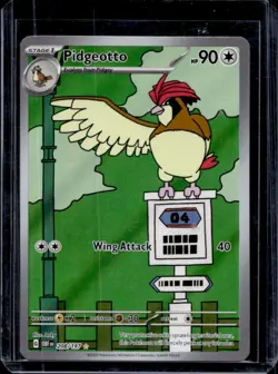 2023 Pokemon SV Obsidian Flames OBF EN Pidgeotto #208/197 - Image 1