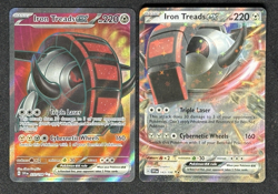 Pokemon TCG Iron Treads ex #233 + #143 Scarlet Violet Base Set Holo Ultra Rare - Image 1