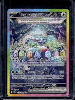 2024 Pokemon Stellar Crown Terapagos ex #170/142 - Image 1