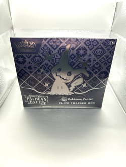 Pokemon Paldean Fates Pokemon Center Elite Trainer Box Factory Sealed 820650856181 - Image 1