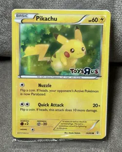 Pokemon Pikachu - 026/083 Rare Toys R Us Promo XY Generations Sealed Last One - Image 1