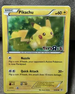 Pokemon Pikachu - 026/083 Rare Toys R Us Promo XY Generations Sealed Last One - Image 2