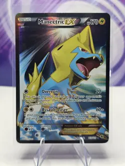 Pokemon Manectric EX 113/119 Holo Ultra Rare Phantom Forces TCG LP - Image 1
