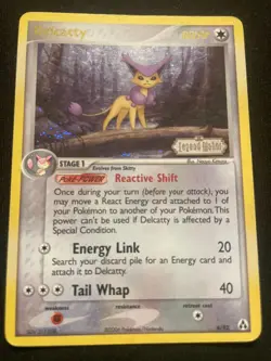 Delcatty 4/92 | 2006 Pokemon EX Legend Maker Reverse Holo Stamped | LP - Image 1