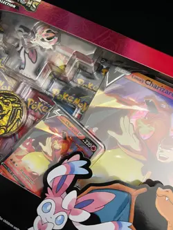 Pokemon TCG: 25th Celebrations V Memories Collection Box Charizard Sylveon New 820650809392 - Image 4