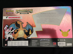 Pokemon TCG: 25th Celebrations V Memories Collection Box Charizard Sylveon New 820650809392 - Image 5