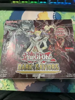 YuGiOh! TCG Dark Saviors Booster Box [Unlimited Edition] Factory Sealed - Image 1