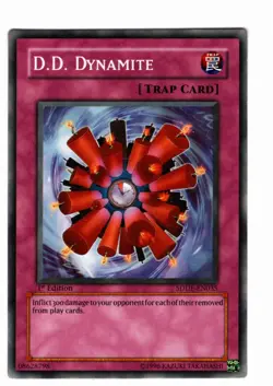 Yugioh- 1X D.D. Dynamite - Common - 1st Edition - SDDE-EN035 - Near Mint - Image 1