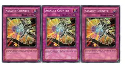 Yugioh- 3X Assault Counter - Common - Unlimited - CRMS-EN075 - Near Mint - Image 1