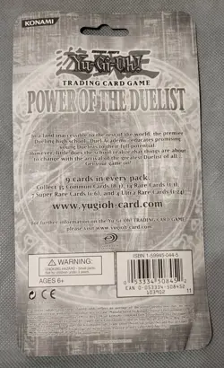 Yugioh GX Power Of The Duelist 1st Edition Blister Pack Sealed 2006 - Image 2