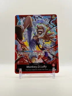 Monkey D Luffy Leader ST21-001 One Piece TCG Starter Deck EX Gear 5 English - Image 1