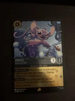 Disney Lorcana Angel Experiment 624 Legendary Foil 191/204 Winterspell - Image 1