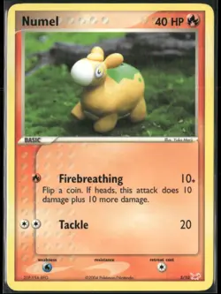 Numel 5/10 EX Trainer Kit Latias Pokemon English Card (MP) - Image 1
