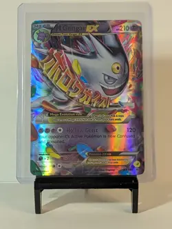 Pokemon M Gengar EX XY166 Mega Evolution Promo Holo Card XY - Image 1
