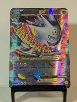 Pokemon M Gengar EX XY166 Mega Evolution Promo Holo Card XY - Image 2