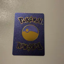 Pokemon Rainbow Charizard GX Blue Foil Fan Art Textured Display Card - Image 2