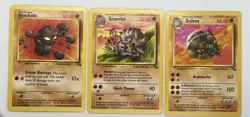 Vintage Pokemon lot of 20 cards Base Set, Gym Challenge WOTC era 1999 - Image 2