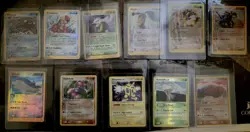 Pokemon 11 Cards Holo/Rev. Holo HP Sandstorm, Ruby & Sapphire, Dragon, & More - Image 1