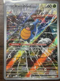 Pokemon TCG Servine & Karrablast Illustration Black Bolt 88/86 & 94/86 Cards - Image 5