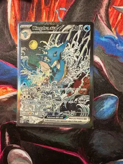Pokemon Kingdra EX TCG 131 Shrouded Fable Black Star Promo Holo Card - Image 1