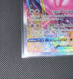 Pokemon Mew VMAX Alternate Art Holo Rare Card 269/264 Swsh08: Fusion Strike - Image 3
