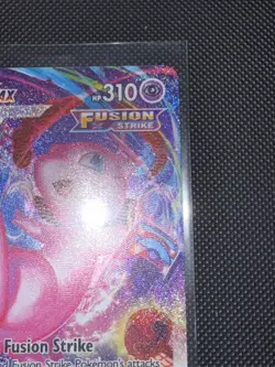 Pokemon Mew VMAX Alternate Art Holo Rare Card 269/264 Swsh08: Fusion Strike - Image 4