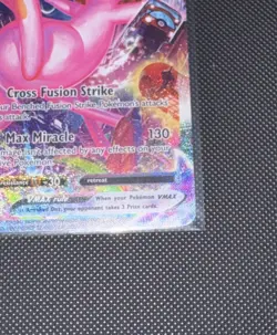 Pokemon Mew VMAX Alternate Art Holo Rare Card 269/264 Swsh08: Fusion Strike - Image 5