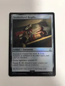 Brotherhood Regalia Foil MTG Magic the Gathering Card NM Near Mint ACR - Image 1