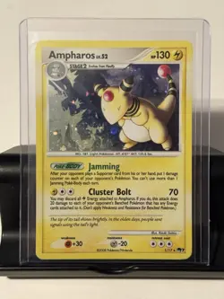 Pokemon TCG Ampharos Holo Rare Card 1/17 Pop Series 7 LP! - Image 1
