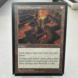 Anvil of Bogardan Rare Visions Magic: The Gathering Card ~ MP - Image 1