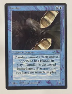 Dandan Arabian Nights LP Light Play MTG Magic The Gathering C - Image 1
