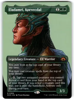 Eladamri, Korvecdal (Borderless) #369 Modern Horizons 3 - Image 1