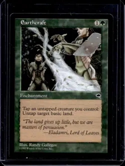 1997 Magic: The Gathering Tempest Earthcraft #NNO - Image 1