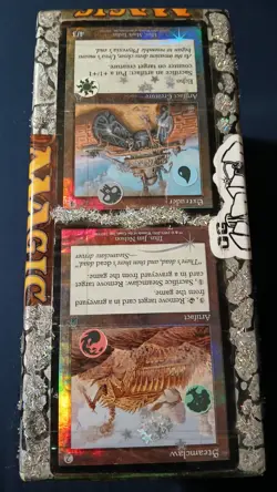 custom magic the gathering deck box hand painted and decorated - Image 3